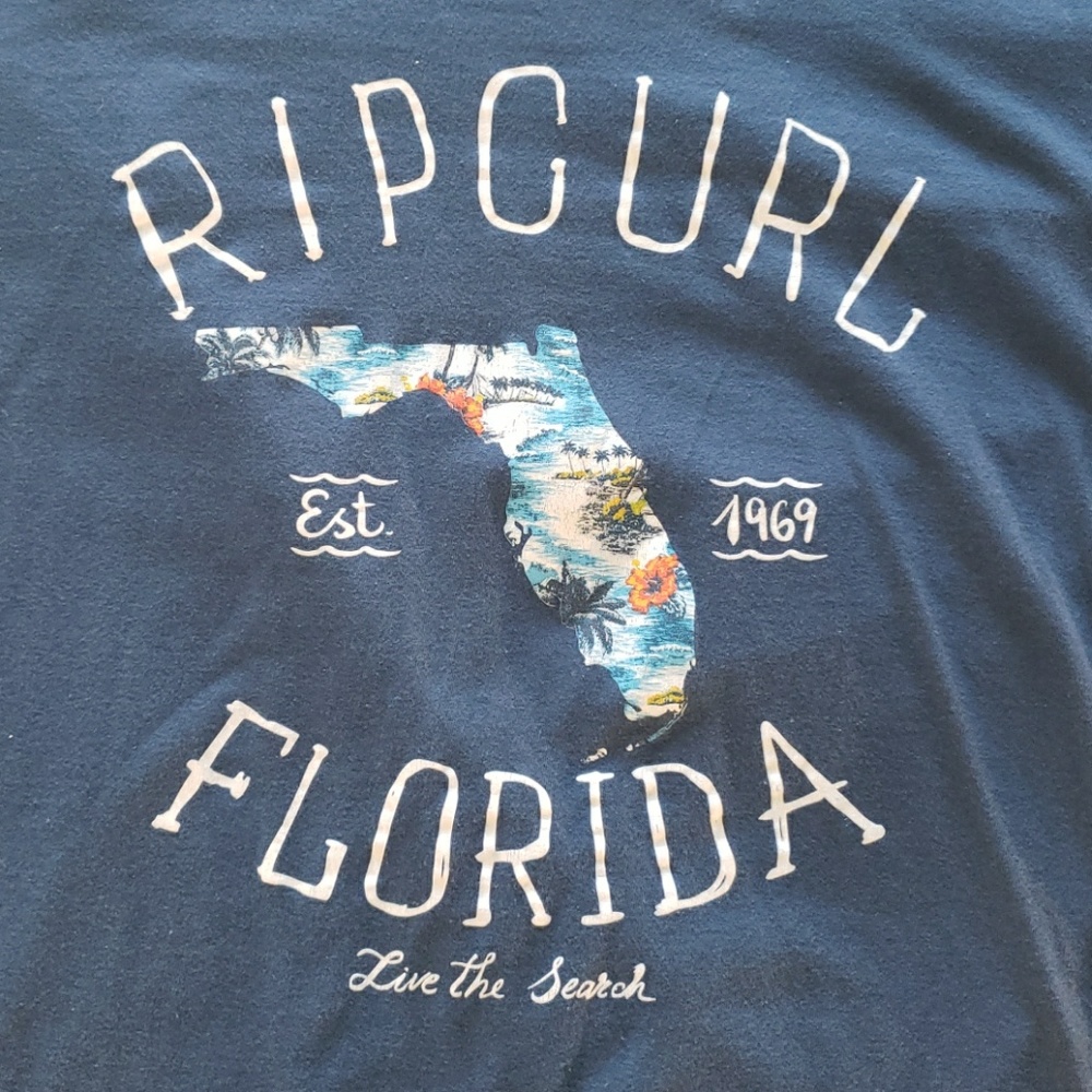 RIPCURL FLORIDA t shirt Mens